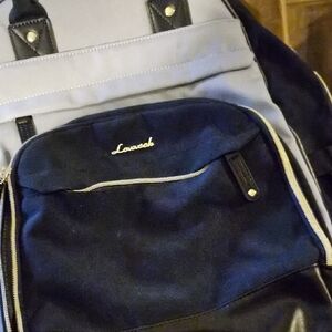 Lowa Men's Navy and Light Gray Backpack